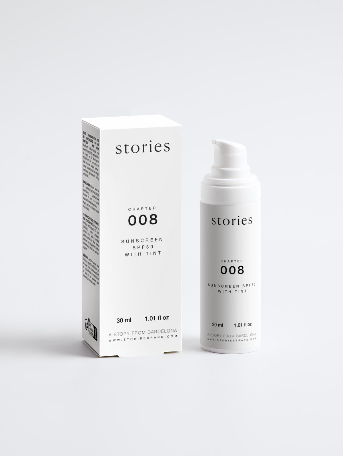 Sunscreen SPF30, with tint